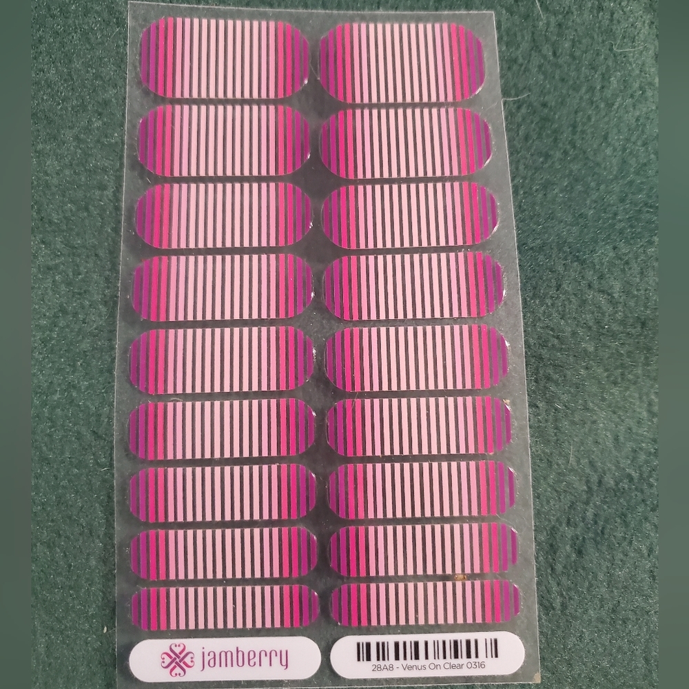 Free w/ Bundle!! Jamberry Venus on Clear